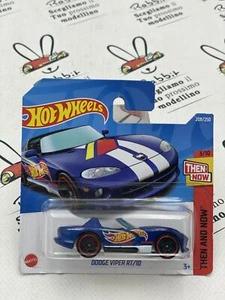 Die Cast " Dodge Viper Rt/10 " 1/5 Hw Then And Now Hot Wheels Skala 1/64 - Bild 1 von 2