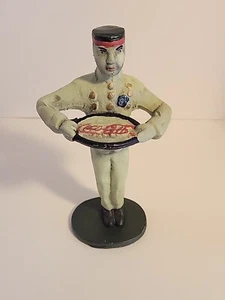 Coca Cola Iron Figurine Waiter Server - Picture 1 of 8