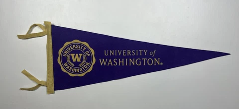 University of Washington Felt Pennant 24" Cover