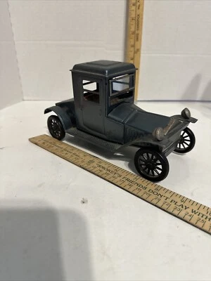 * BANDAI FRICCIÓN HOJALATA PACKARD 1913 JUGUETE COCHE 8 pulgadas de largo parabrisas voltea Foto 1 de 4