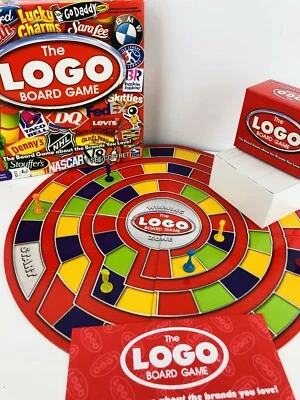 The LOGO Board Game By Spin Master Brands You Love 2 to 6 Players - Image 1 of 4