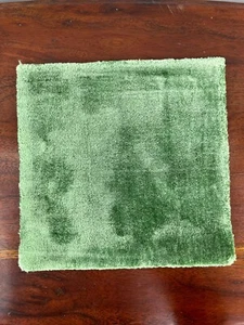 Hand Tufted Green Viscose Table Placements Rug Modern Home Décor Kitchen Rug - Picture 1 of 6
