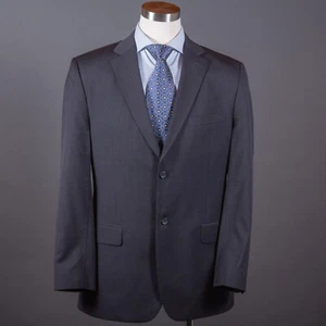 Pronto Uomo Cappotto Sportivo Uomo 43L Nero Tuta Giacca Blazer Business 2 Bottoni - Foto 1 di 9