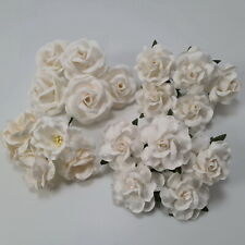 20pc & 40pc Mulberry Paper Flower Kit Wedding Favour Table Card Topper Corsage  