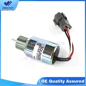 Fuel Shut Off Solenoid SA-3725-12 for Mitsubishi S3L S4L 30A87-20404 30A87-10044 - Bild 1 von 7