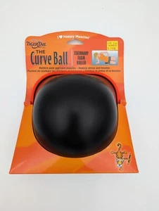 Rodillo de espuma estacionario The Curve Ball® para masaje de espalda y piernas cola de tigre - Imagen 1 de 7