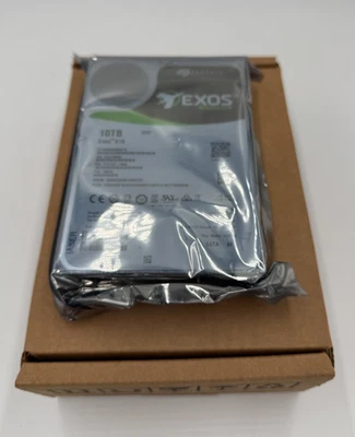ST10000NM0016 SEAGATE Enterprise 10TB Exos X10 7.2K 3.5''  6Gb/s SATA Hard Drive - Image 1 of 3