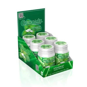 Choward's Spearmint zuckerfreier Kaugummi 6 Flaschen Box - Bild 1 von 2