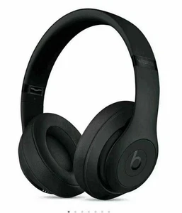 Beats By Dr Dre Studio3 Cuffie Bluetooth Wireless Nuove e Sigillate Nero Opaco - Foto 1 di 6