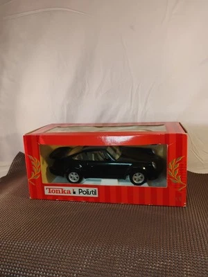 🔥RARE TONKA POLISTIL PORSCHE 911 SILVER MODEL CAR NEW IN BOX 1:18 SCALE ITALY - Image 1 of 4