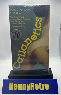 Callanetics VHS NEW SEALED Watermarks MCA Callan Pinckney VTG - Image 1 of 4