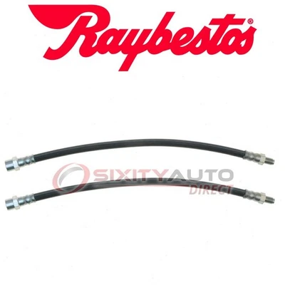 2 pc Raybestos Front Brake Hydraulic Hose for 1980-1985 Mercedes-Benz 300CD al - Image 1 of 4