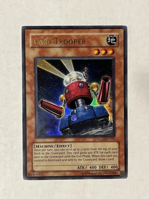 1x Card Trooper DLG1-EN107 Ultra Rare Dark Legends Moderate Play Yu-Gi-Oh! - Image 1 of 2