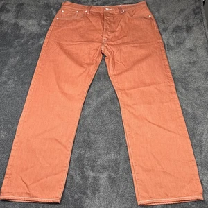 Levi’s 501 Jeans Herren 40x30 (Act. 38 x28) gerades Bein orange Knopfleiste selten - Bild 1 von 8