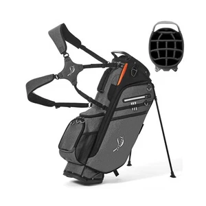 Golf Stand Bag 14 Way Top Dividers Full-Length with Stand, 7 Pockets, Lightwe... - Picture 1 of 6