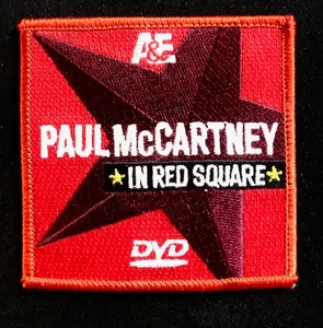 Paul McCartney - In Red Square RARE Promo Bügelbild Patch '05 - Bild 1 von 1