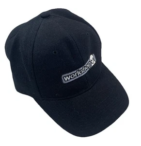 Vintage Alien Workshop Skateboard Snapback Hat Black Wool Blend Rare - Picture 1 of 6