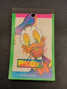 Vintage 1990's Disney Mead Electric Mouse Donald Duck Phooey Neon Notepad Paper - Picture 1 of 3