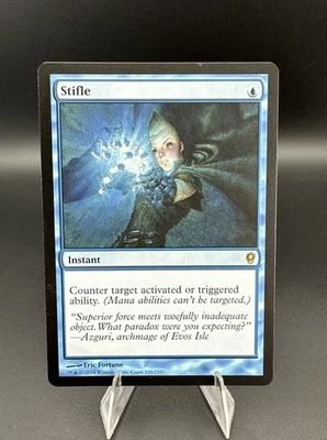 MTG Magic the Gathering Stifle (108/219) Conspiracy - Image 1 of 2
