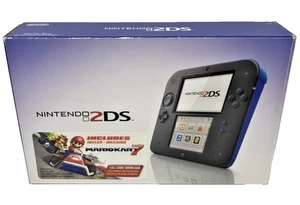 *Perfect Condition* Nintendo 2DS Electric Blue Original BOX with Inserts ONLY! - Picture 1 of 4