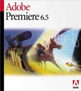 Adobe Premiere 6.5 PC CD puissant classique programme de montage vidéo outils d'édition ! COMPLET - Photo 1/1
