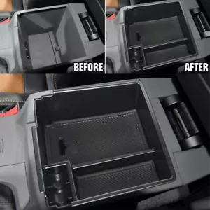 Center Console Container Tray Armrest Storage Box For Ford Ranger PX 2012-2018 - Picture 1 of 6