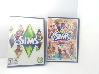 Sims 3 PC Game 2009 + World Adventures Expansion Pack - Image 1 of 4