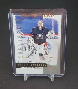 2020-21 SP Authentic 2000-01 Retro #R9 Igor Shesterkin New York Rangers - Picture 1 of 2