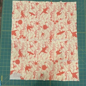 Half Yard -* TULA PINK Hummel Zuckerwatte Wolken Sorbet PET P005 - Bild 1 von 2