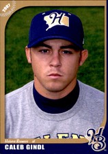 2007 Helena Brewers Grandstand #13 Caleb Gindl Pace Florida FL Baseball Card