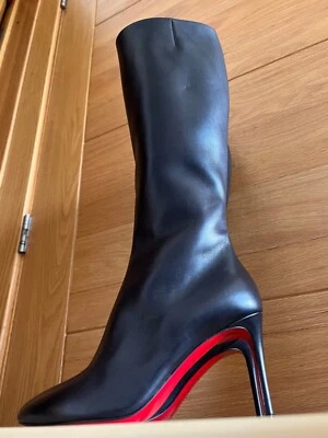 BOTAS HASTA LA RODILLA CHRISTIAN LOUBOUTIN / KATE BOTTA CUERO DE BECERRO / TALLA 37 Foto 1 de 4