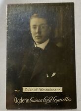 1898-1902 Ogden's Cigarette Cards Tobacco, Duke of Westminster