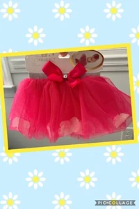 Falda Tutú So Dorable Sesión de Fotos Prop Tul Pettiskirt Ballet Danza Rosa 0-3m - Imagen 1 de 8