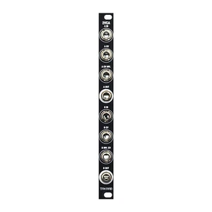 TAKAAB 2VCA v2 - Dual Voltage Controlled Amplifier Eurorack Synthesizer Module - Picture 1 of 2