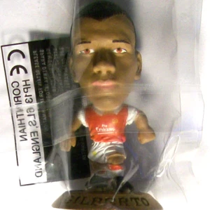 Corinthian Microstars ARSENAL Home GILBERTO MC11527 GOLD BASE Convention 2008 - Picture 1 of 1