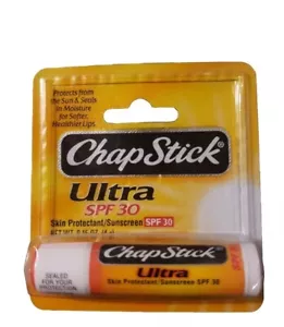 ChapStick Ultra SPF 30 Chapstick Lip Balm Tube Very RARE - Picture 1 of 6