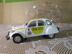 925Y Rare Eligor Citroën 2CV 6 Raid Argentina 2000 #9 White 1:43 Blister - Picture 1 of 8