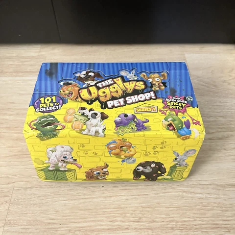 THE UGGLYS PET SHOP Series 1 Box of 30 Sealed Blind Bag Cans Cover