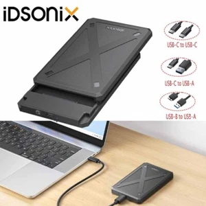 Boîtier disque dur iDsonix 2,5 pouces boîtier de disque dur SATA 5 Gbit/s boîtier avec câble - Photo 1/23