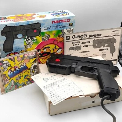 Gunbullet Guncon Gun type controller 1997 Sony PlayStation PS1 Namco NPC-103 - Image 1 of 4