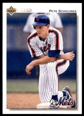 1992 Upper Deck #673 Pete Schourek - Image 1 of 2