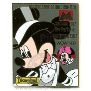 Prendedor Disney 51866 DLR M Magazine Collection 2007 enero Mickey Mouse LE 1000 - Imagen 1 de 8