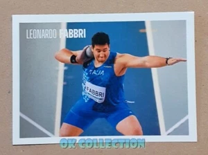 STICKER TOKYO OLYMPICS 2021 Esselunga LEONARDO FABBRI LANCIO PESO (31) Rookie - Picture 1 of 2