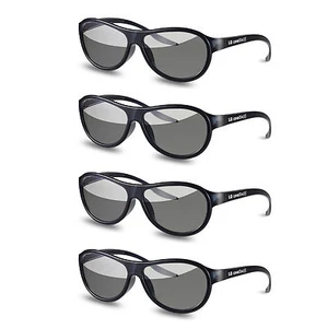 4pcs AG-F310 3D Glasses Polarized Passive Glasses For LG TCL Samsung SONY Konka  - Picture 1 of 3