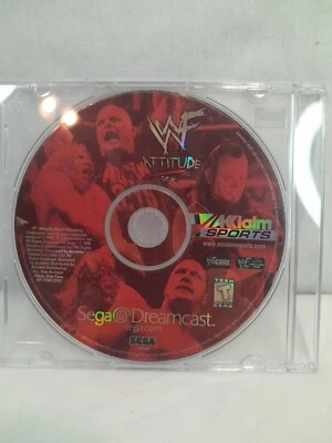 WWF Attitude (Sega Dreamcast, 1999) game only - Image 1 of 2