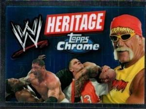 Tarjeta de lucha libre Topps Heritage 2006 cromada #90 lista de verificación CL Hulk Hogan - Imagen 1 de 2