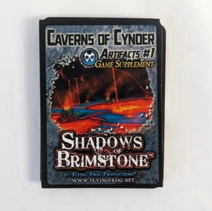 SHADOWS OF BRIMSTONE Board Game CAVERNS OF CYNDER ARTIFACTS #1 Supplement OOP - Picture 1 of 1