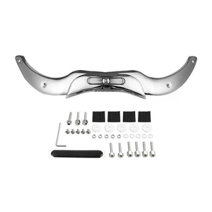 Windshield Windscreen Trim Chrome Fit For 04-13 Harley CVO Road Glide Ultra FLTR - Picture 1 of 10