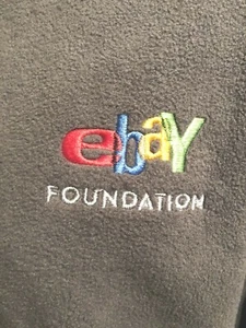 EBAY Foundation Front Zip Fleece Jacket FOSSA sz. L Gray Womens Pockets - Picture 1 of 6