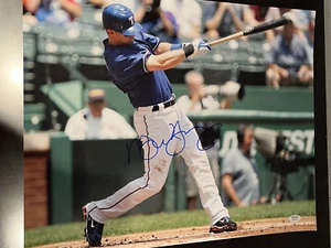 Michael Young Signed Autographed 16x20 Photo Rangers PSA/DNA COA - Picture 1 of 4